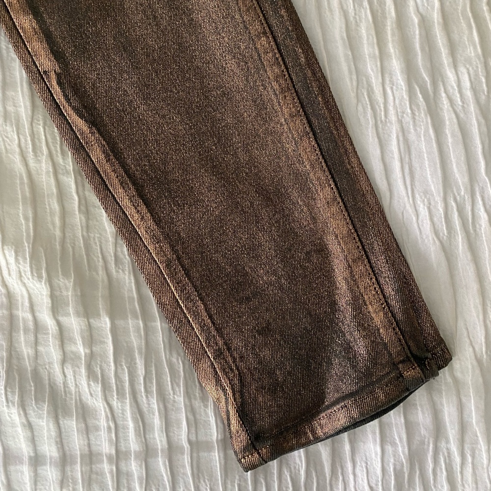 PAIGE Verdugo Metallic Ultra Skinny Jean - Picture 6 of 9